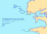 Cartographie des iles du Ponant.